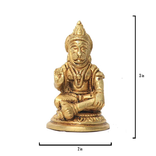 3 inch Sitting Hanuman
